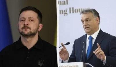 Кредит не розблоковано: Зеленський жорстко "проїхався" по Орбану на очах у Мерца, - Politico